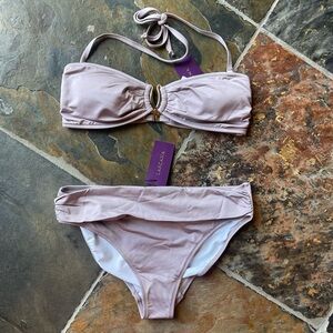 Lascana Bikini - Lavender Purple - Size 34 A/B Top - Size 2 Bottom (S Small)